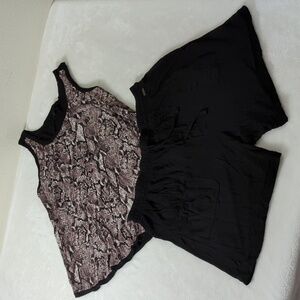 Kensie M shorts pajamas EUC